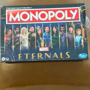 Monopoly: Marvel Studios' Eternals Edition Board Game for Marvel Fans Ages 8+